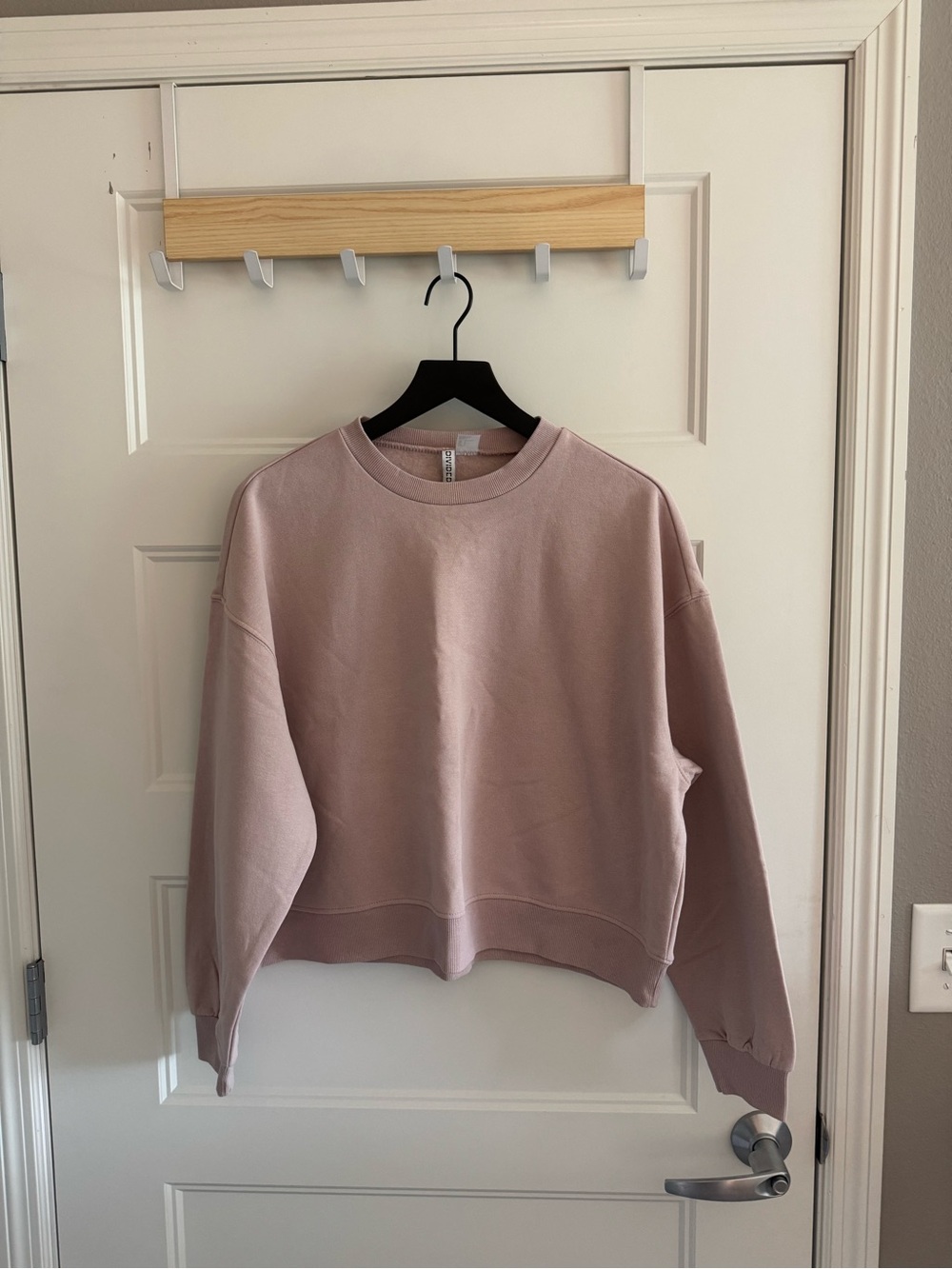 H&M Soft Mauve Crewneck Sweatshirt